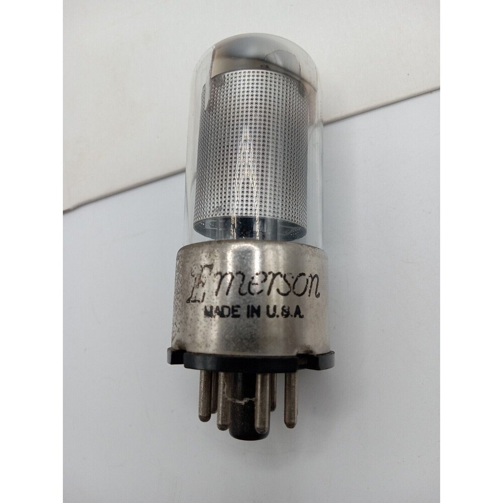 (1) NOS EMERSON 6SD7 GT,  Vintage Ham Radio Electron Tube GGHN Silver Dome